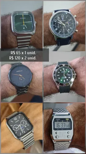 Relógios novinhos