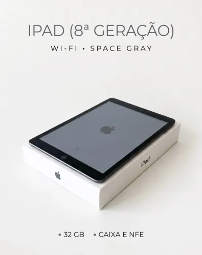 iPad 8ª Geração | 32 GB | MUITO NOVO