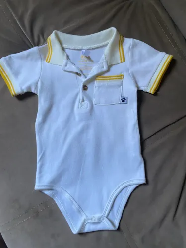 Body gola polo e short (conjunto)