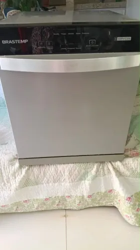 Lava Louças 8 Serviços Brastemp Cinza - BLF08BS