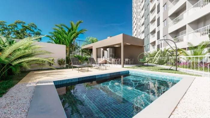 Apartamentos 2 quartos com suíte e varanda, Splendido - Entrada Parcelada em 60x