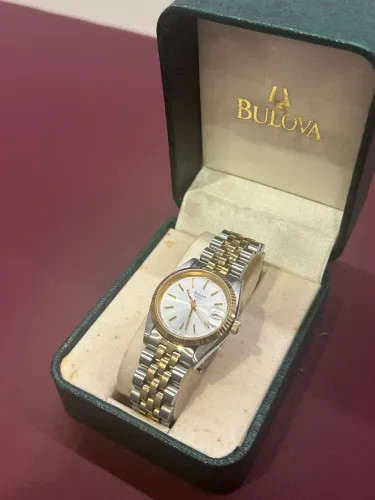 Relógio Bulova feminino presidente original vintage