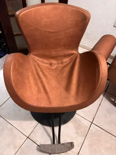 Poltrona hidráulica para salão 