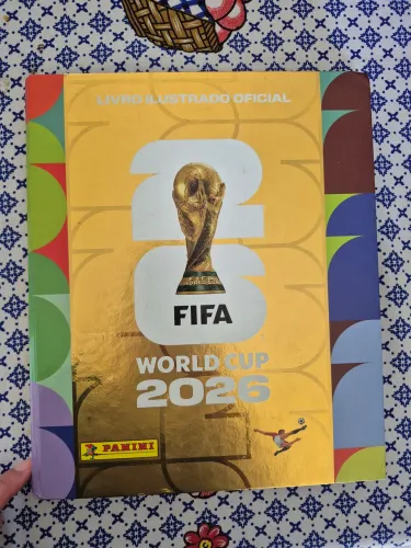 Álbum copa do mundo dourado