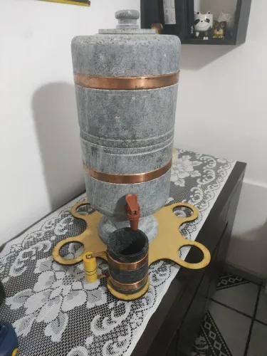 Filtro pedra sabao
