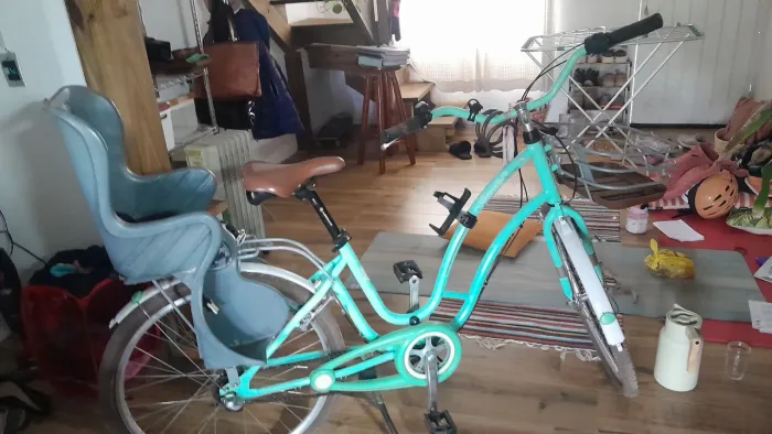 Bicicleta modelo retrô