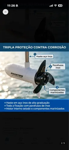 Motor Elétrico Marine Sport 54 lbs