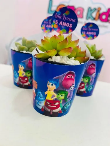 Suculenta personalizada para festas e eventos