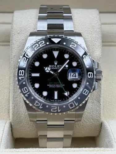 Rolex GMT Master II Bruce Wayne Oyster Eta 3035 Automático