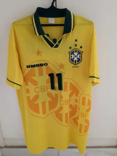 Camisa Seleção Brasileira Copa 94 - Romário 11 Tam G
