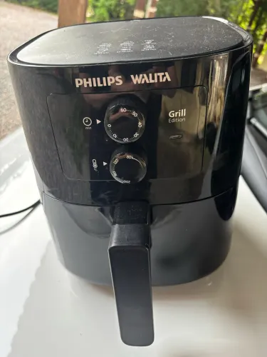 Panela elétrica air fryer Philips Walita Grill Edition 4100L 220v
