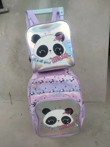 Kit Mochila + Lancheira infantil