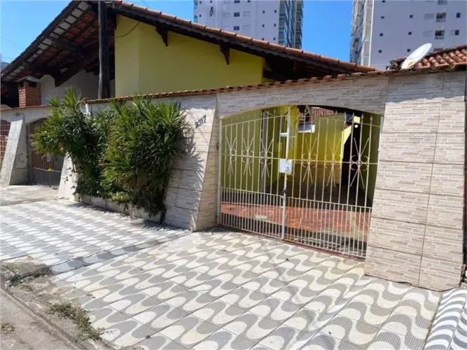 Casa Residencial à venda, Vila Caiçara, Praia Grande - CA0050.