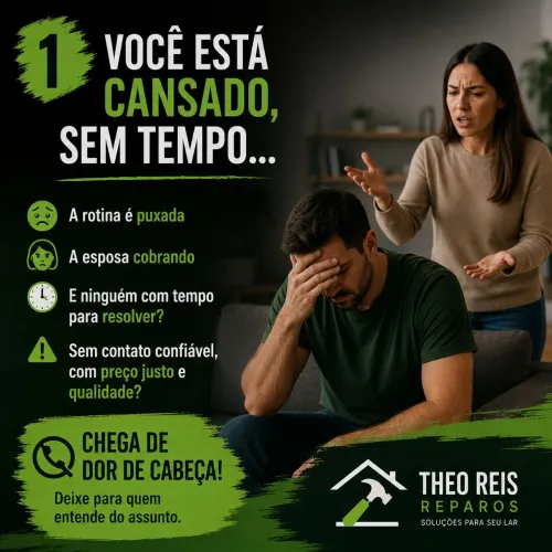 ? REPAROS E MANUTENÇÃO RESIDENCIAL | MONTAGEM, PINTURA E PEQUENOS REPAROS