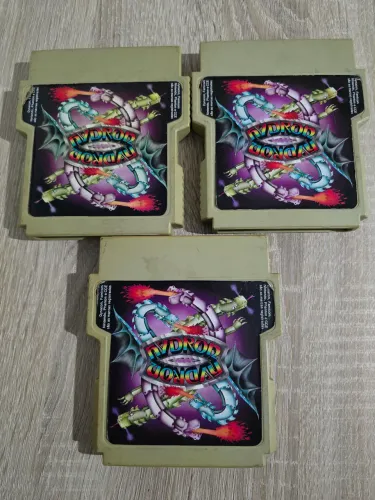 Nes - lote de três jogos de nintendo 72 e 60 pinos da marca Hydron