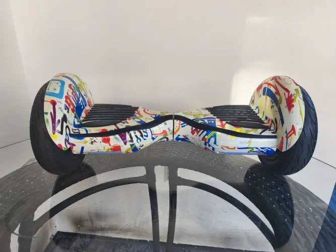 Hoverboard Foston 4400S 10" Grafite com Bluetooth + Carregador