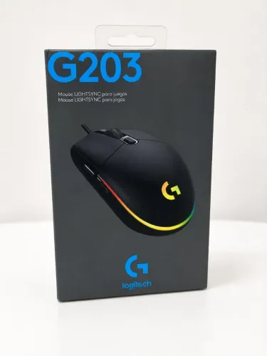 MOUSE GAMER LOGITECH G203 ? NOVO! ?