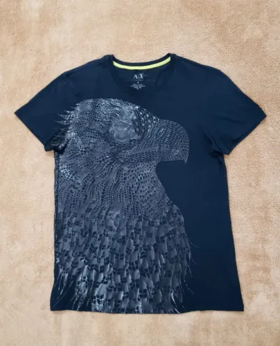 Camiseta Armani Exchange Pima Cotton Original Linda Ótimo Estado Desapego Promocao