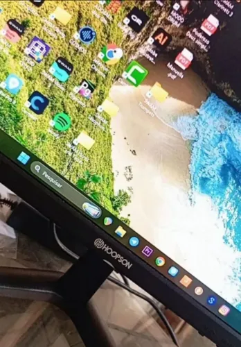 Monitor 19 polegadas 75hz led cabo HDMI, VGA