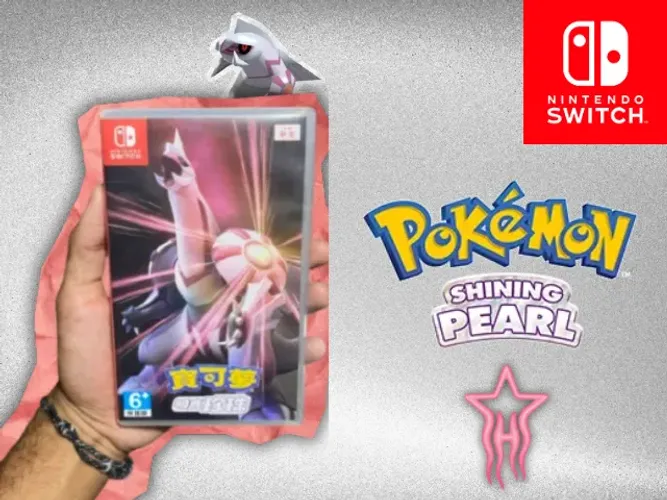Nintendo Switch Pokémon Shining Pearl - Mídia Física Coreana