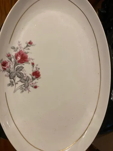 Louças de porcelana smith antiga