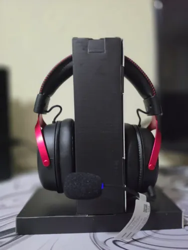 Headset Tri-Mode Mchose V9 Pro Preto e Vermelho - Pronta Entrega