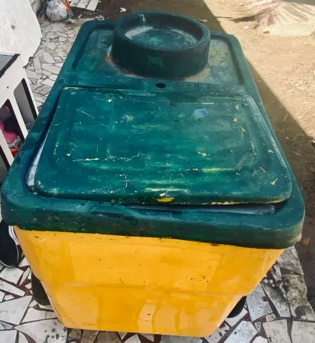 Carrinho térmico para uso ambulante