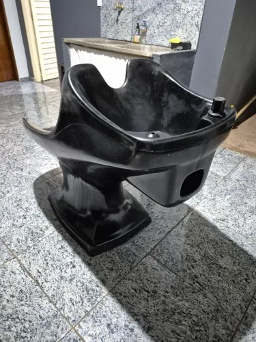 Lavatório para cabeleireiro.
