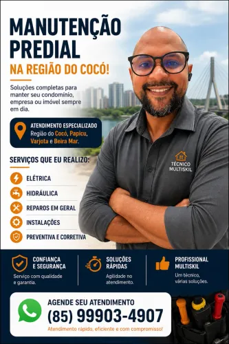 ? MANUTENÇÃO PREDIAL - TÉCNICO MULTISKIL