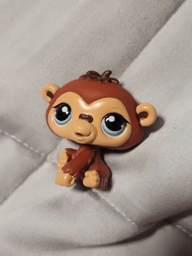 Littlest Pet Shop LPS Chimpanzé Macaco #1510 Original Hasbro