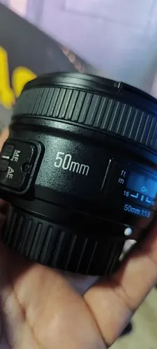 Lente 50mm 1.8 pra Nikon