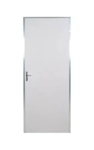 Porta Madeira Completa Aduelas de aluminio