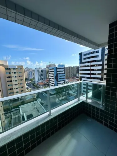 Apartamento com 1 dormitório PORTEIRA FECHADA à venda, 45 m² por R$ 500.000 - Jatiúca - Ma