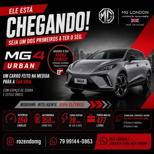MG MG4 Luxury (elétrico) 2026