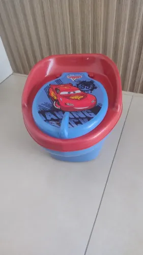 Penico meninos Carros Azul e vermelho