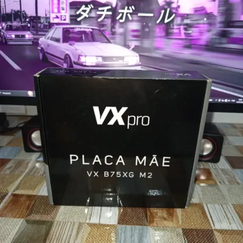 Placa Mãe LGA 1155 B75 - Nova, Lacrada