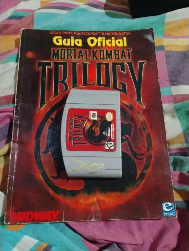 Cartucho mortal Kombat assinado ED BOON