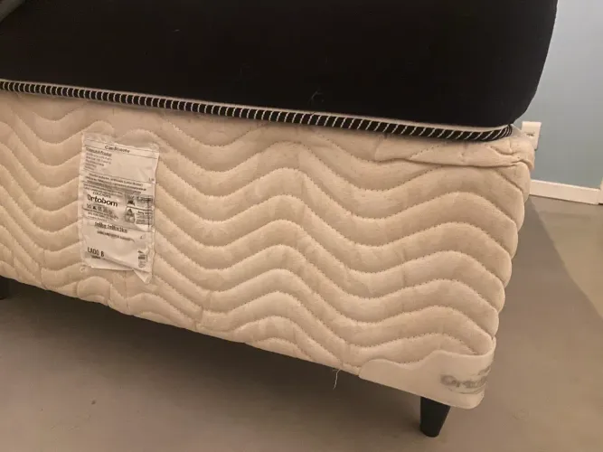 base de cama box tamanho queen bipartida