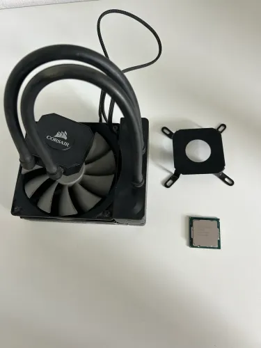 Processador i7 7700k + water cooler corsair h45