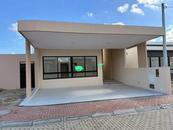 Alugo Casa no Mangata - 3/4 sendo 1 suíte c closet - semi mobiliado