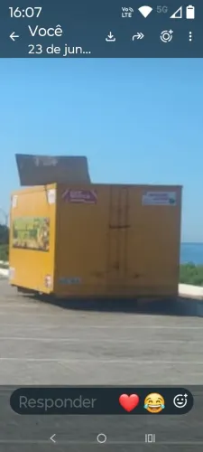 Baú de Caminhão ISOTÉRMICO 5.50x2.20 $7.000 retirada em JACONÉ 