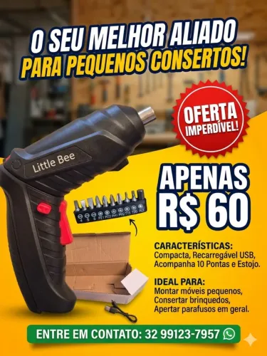 Parafusadeira a bateria