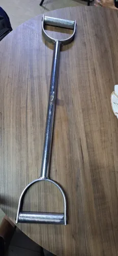 Barra T para Remada (T-Bar Row) Profissional - Pegada Dupla
