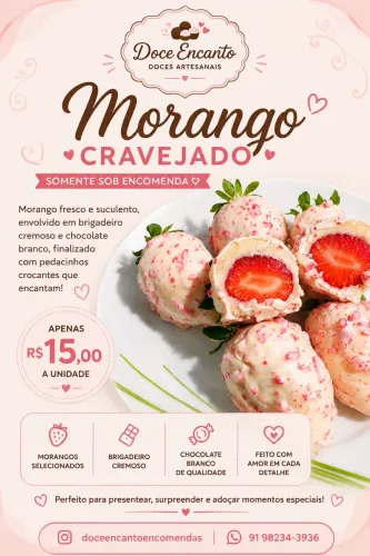 Morango do Cravejado