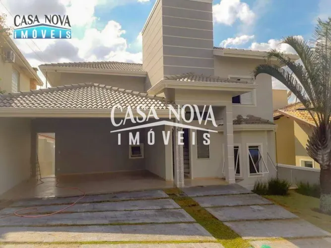 Casa com 3 dormitórios para alugar, 215 m² por R$ 9.775,00/mês - Condomínio Recanto dos Pa
