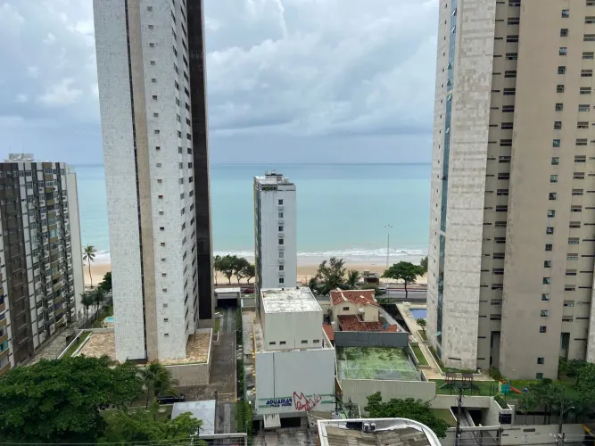 Boa Viagem, 3 Qts, 2 Suites, Dependencia, Varanda, 115m², Alto, Vista Mar, Lazer Completo,