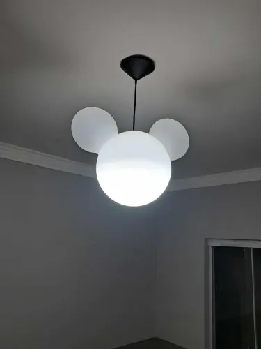 Luminaria Teto Mickey- Bivolt