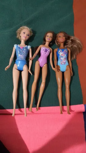 Lote 3 barbies originais Barbie