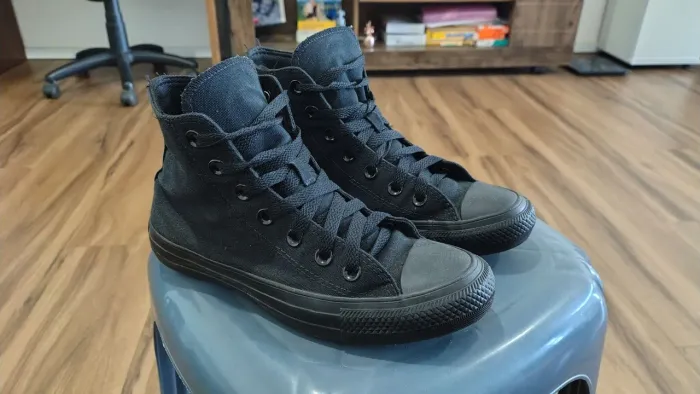 ALL Star Converse Chuck Taylor cano alto preto