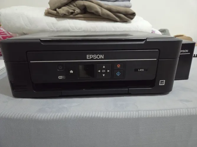 Impressora Multifuncional Epson L455 Wi-Fi (com defeito - não liga)